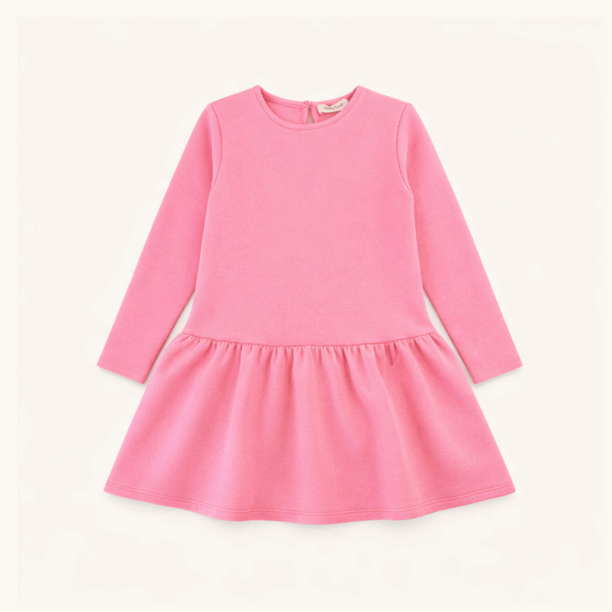 Long Sleeve Tennis Dress in Pink