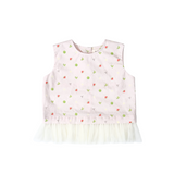 convertible top, tulle, watermelon print