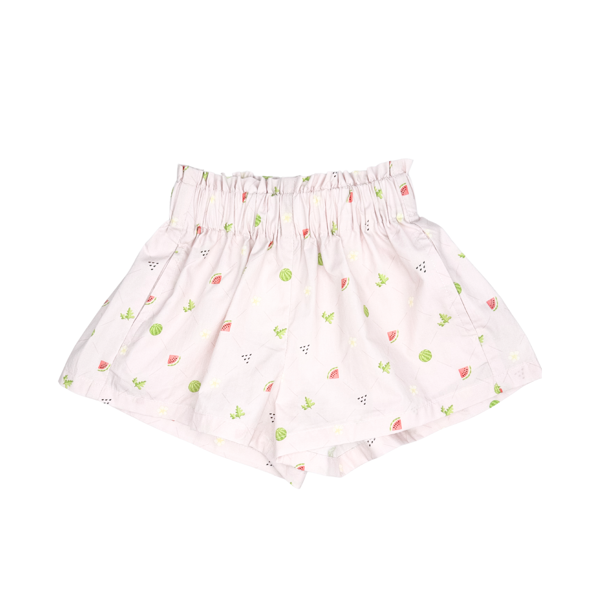 day short, pockets, watermelon print