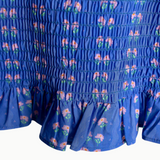 Peplum Top in Floral