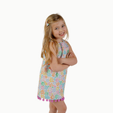 The Convertible Dress in Rainbow Doodle