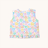 The Convertible Top in Rainbow Doodle