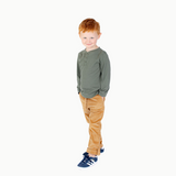 Boys' Corduroy Pants in Medium Brown