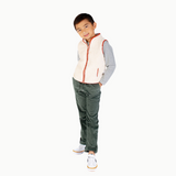 Boys' Sherpa Vest with Red Dino