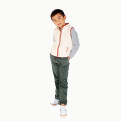 Boys' Corduroy Pants in Green