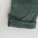 Boys' Corduroy Pants in Green