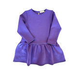 Long Sleeve Tennis Dress in Purple