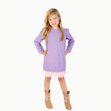 The Convertible Dress in Purple Carousel