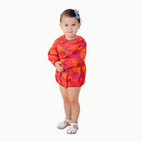 Baby Bubble in Red Floral