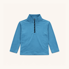 Boys' Performance Half Zip in Blue/Space