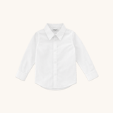 Boys' Button Down in White