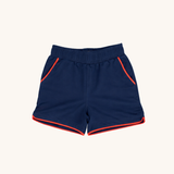 Boys' Court Shorts in Blue/Red