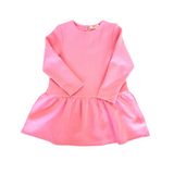 Long Sleeve Tennis Dress in Pink