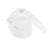 Boys' Button Down in White