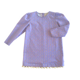 The Convertible Dress in Purple Carousel