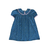 Lace Trim Dress in Space (Tulle)