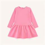 Long Sleeve Tennis Dress in Pink