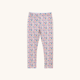 Nylon Leggings in Floral