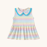 Performance Tennis Dress in Rainbow Heart
