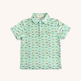Boys' Performance Polo in Fishing