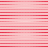 Long Sleeve Tennis Dress in Pink & Red Heart Stripe