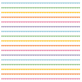 Performance Tennis Dress in Rainbow Heart