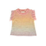Sweater Vest in Light Rainbow