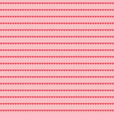 Puff Sleeve Tennis Dress in Pink & Red Heart Stripe